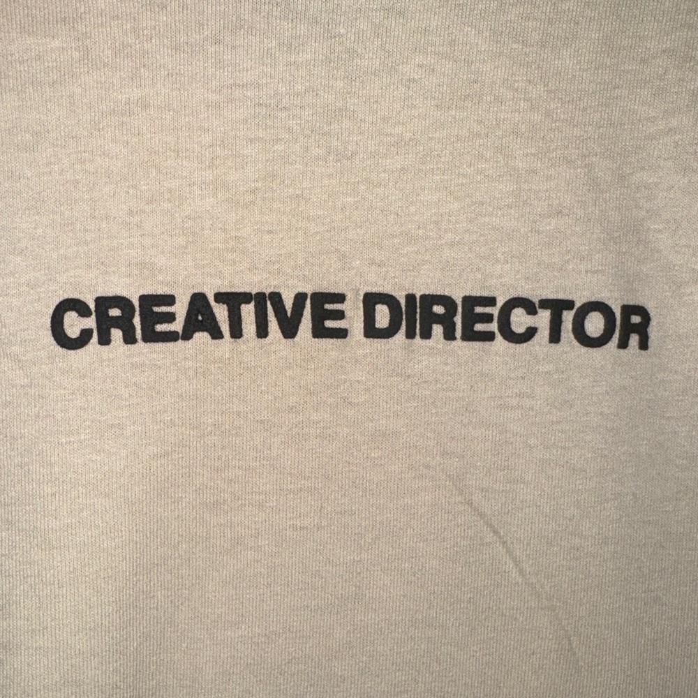 🎬 NWOT! Creative Director Tshirt